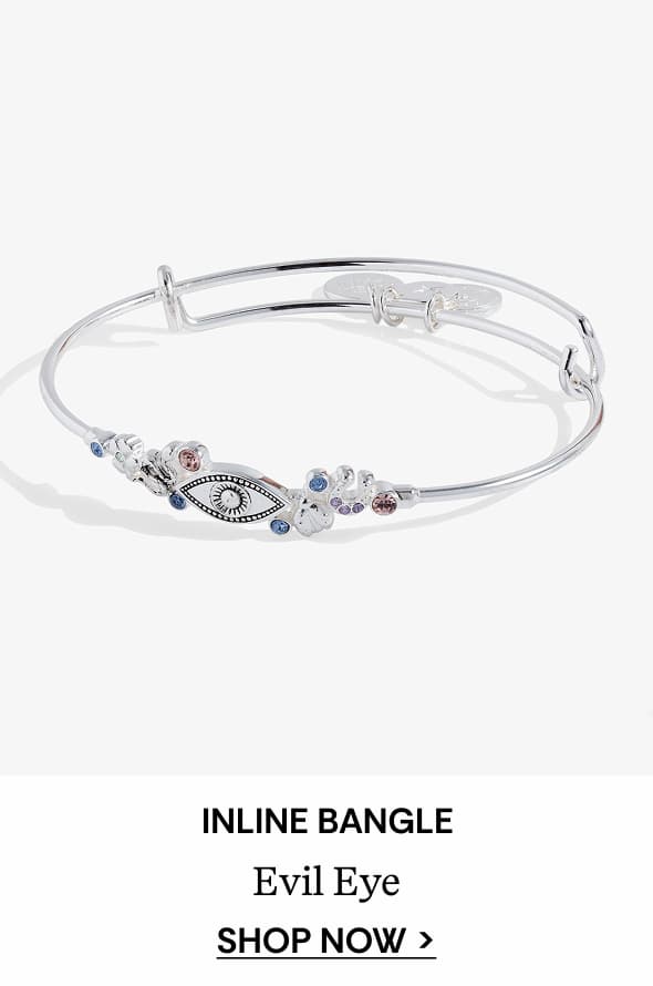 Shop Evil Eye Inline Bangle