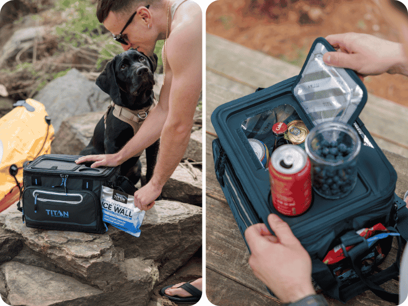 Titan 18 Can Collapsible Cooler with Ice Walls®