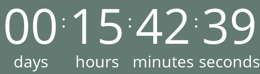 Counting down to end of sale