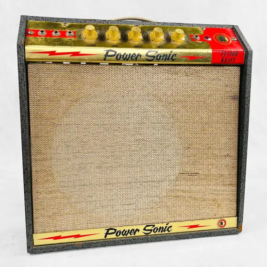 Custom Kraft Power Sonic 1x12" Combo Amplifier 1960s - Black