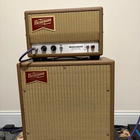 Benson 2025 Benson Monarch Head and 1x12 cabinet.