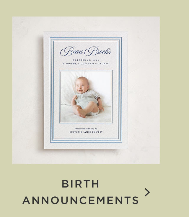 Birth Announcements