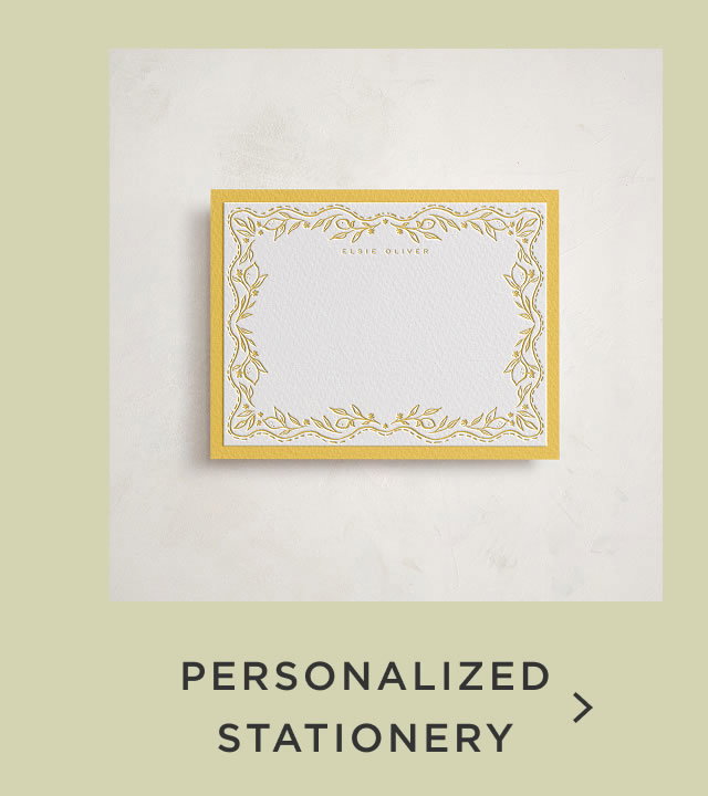 Personalized Stationery