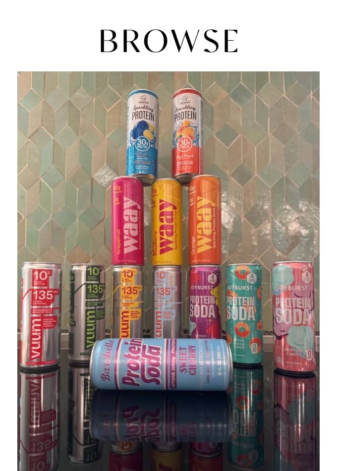 Browse The Best Protein Sodas (Editor Tested!)