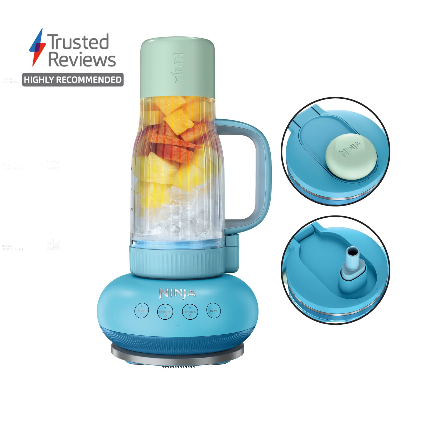 Ninja BlendBOSS Tumbler Blender - Blue Raspberry DB351UKBL