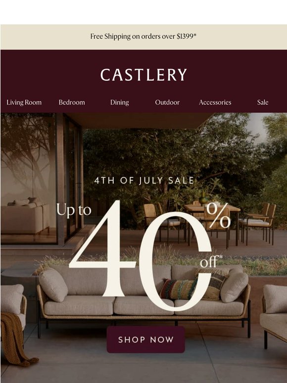 4th of July sale is now on