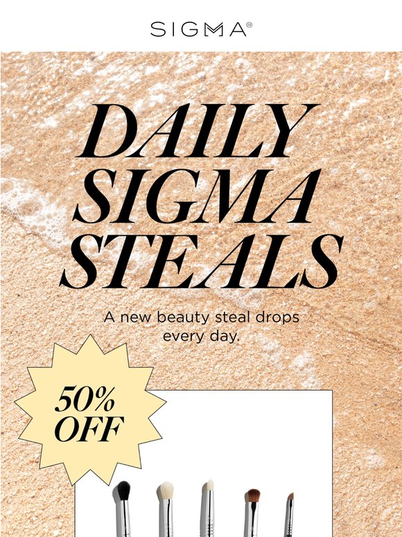 Today’s Steal: 50% Off Eye Brushes 👀