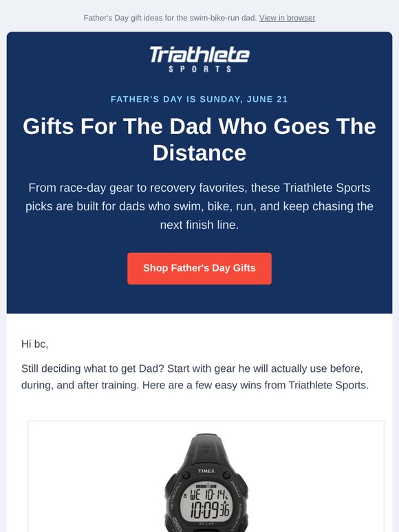 Father’s Day Gifts for the Dad Who Goes the Distance