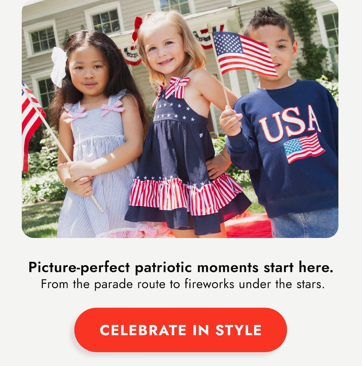 Picture-perfect patriotic moments start here.  From the parade route to fireworks under the stars.