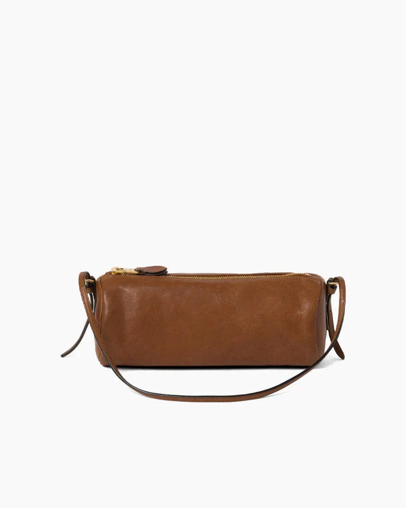 Women's Urban Casual sheepskin Barrel Pouch