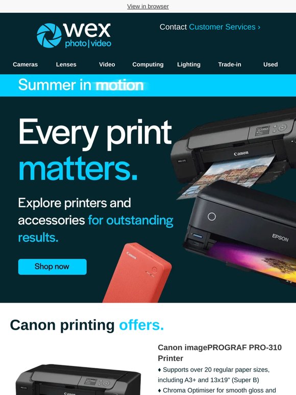 Outstanding prints start with the right tools 🖨️✨