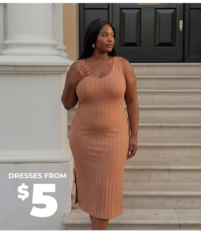 SHOP DRESSES FROM $5