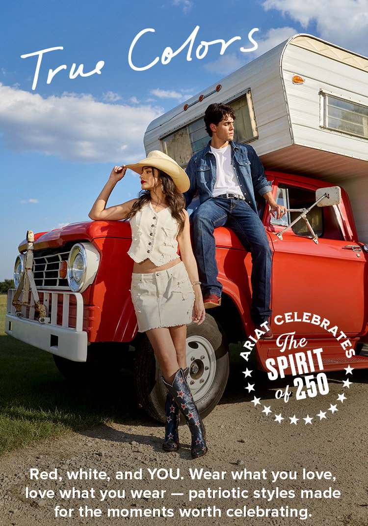 True Colors. Ariat Celebrates The Spirit of 250