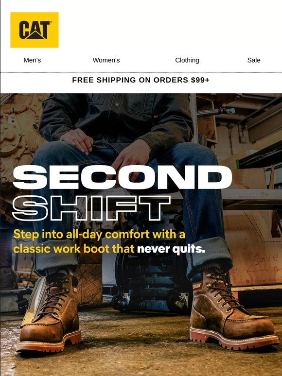 Second Shift, first choice. Every time.