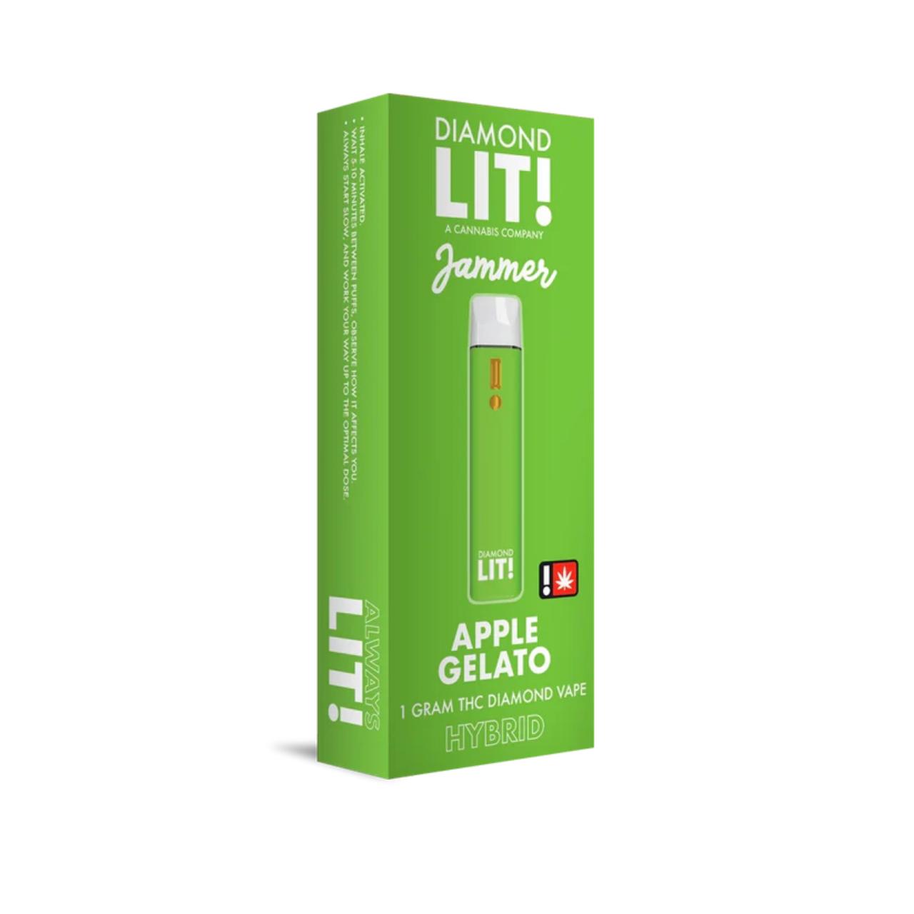 LIT THC Diamond Jammer Vape Disposable 1G