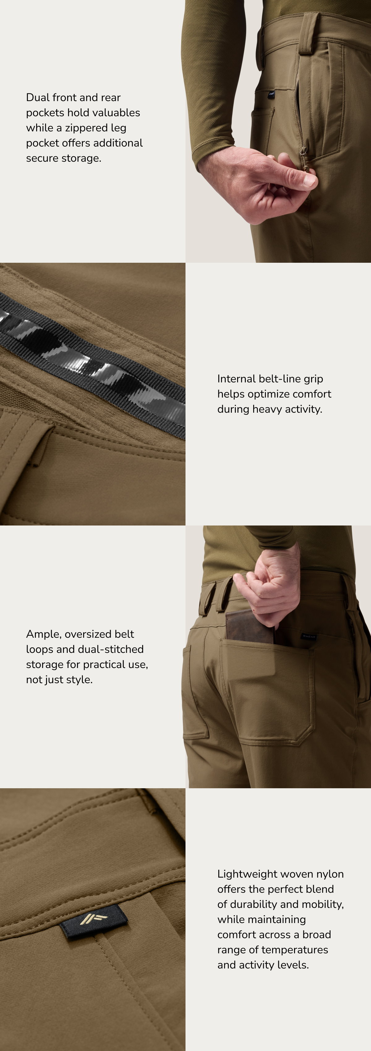 Scout Pant | Feature Callouts