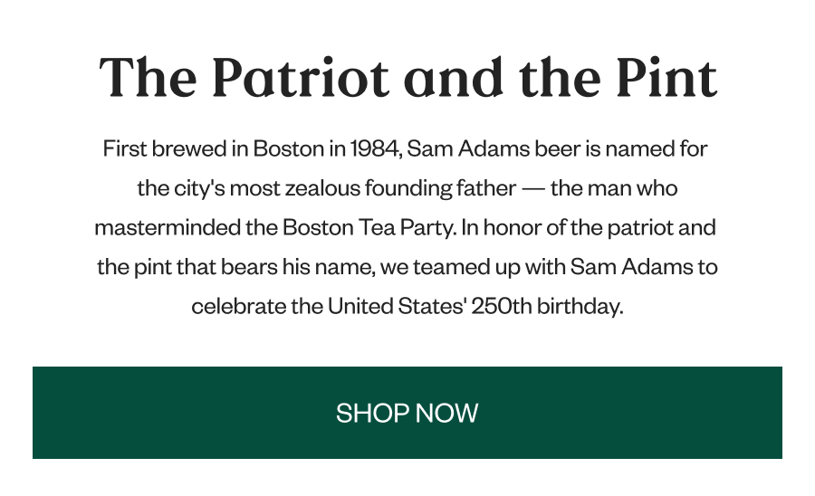 The Patriot and the Pint