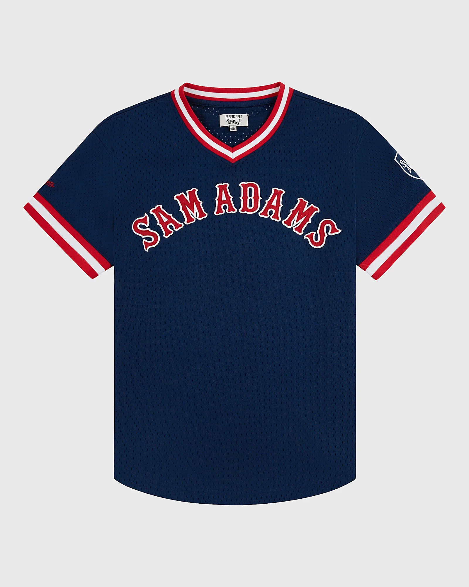 Image of Sam Adams Mesh V-Neck Jersey