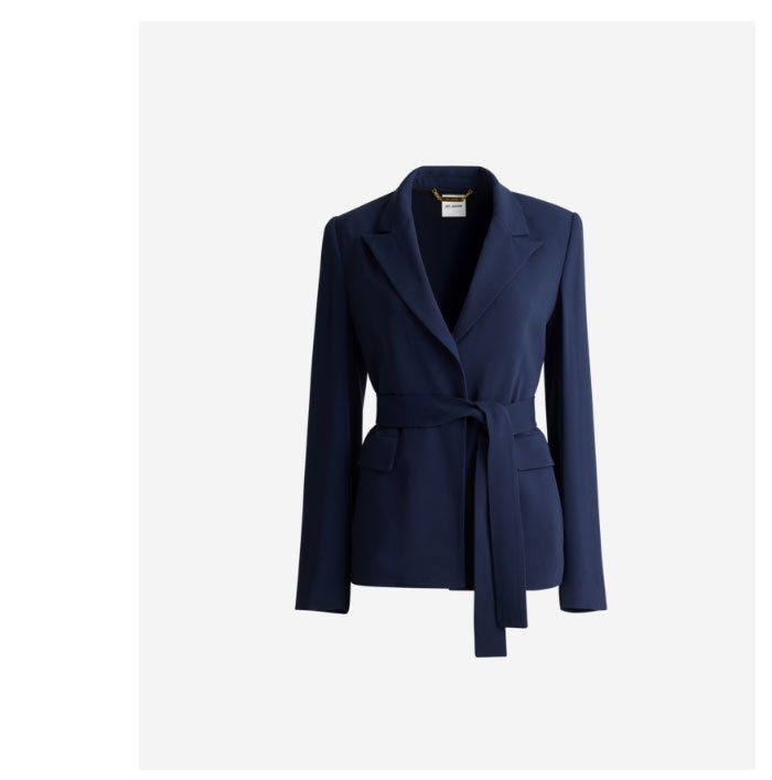 Juliana Jacket In Lightweight Stretch Cady