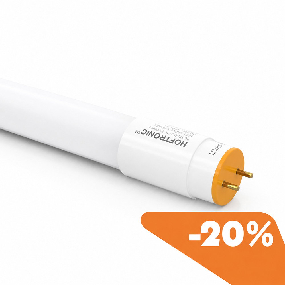 120 cm LED fluorescent tube, 4000 K, 200 lm/W, on offer