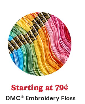 Starting at 79cents DMC® Embroidery Floss Shop Now
