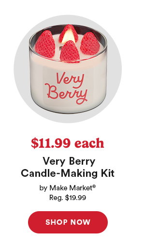 $11.99 each Very Berry Candle-Making Kit by Make Market Reg $19.99 Shop Now