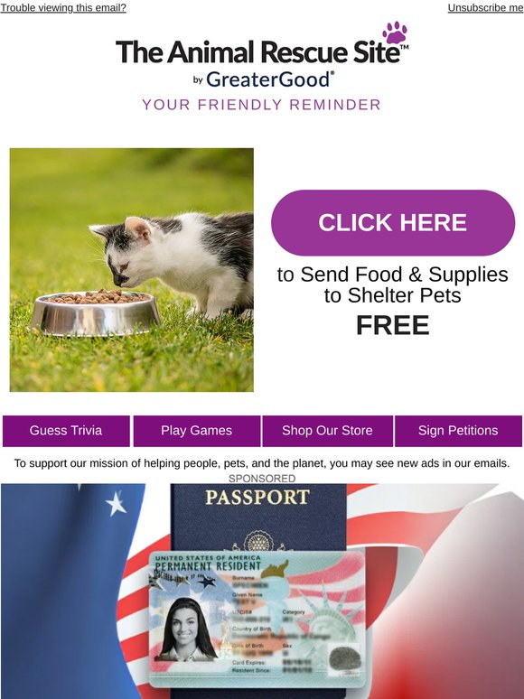 🐾 Make Your Free Click Today
