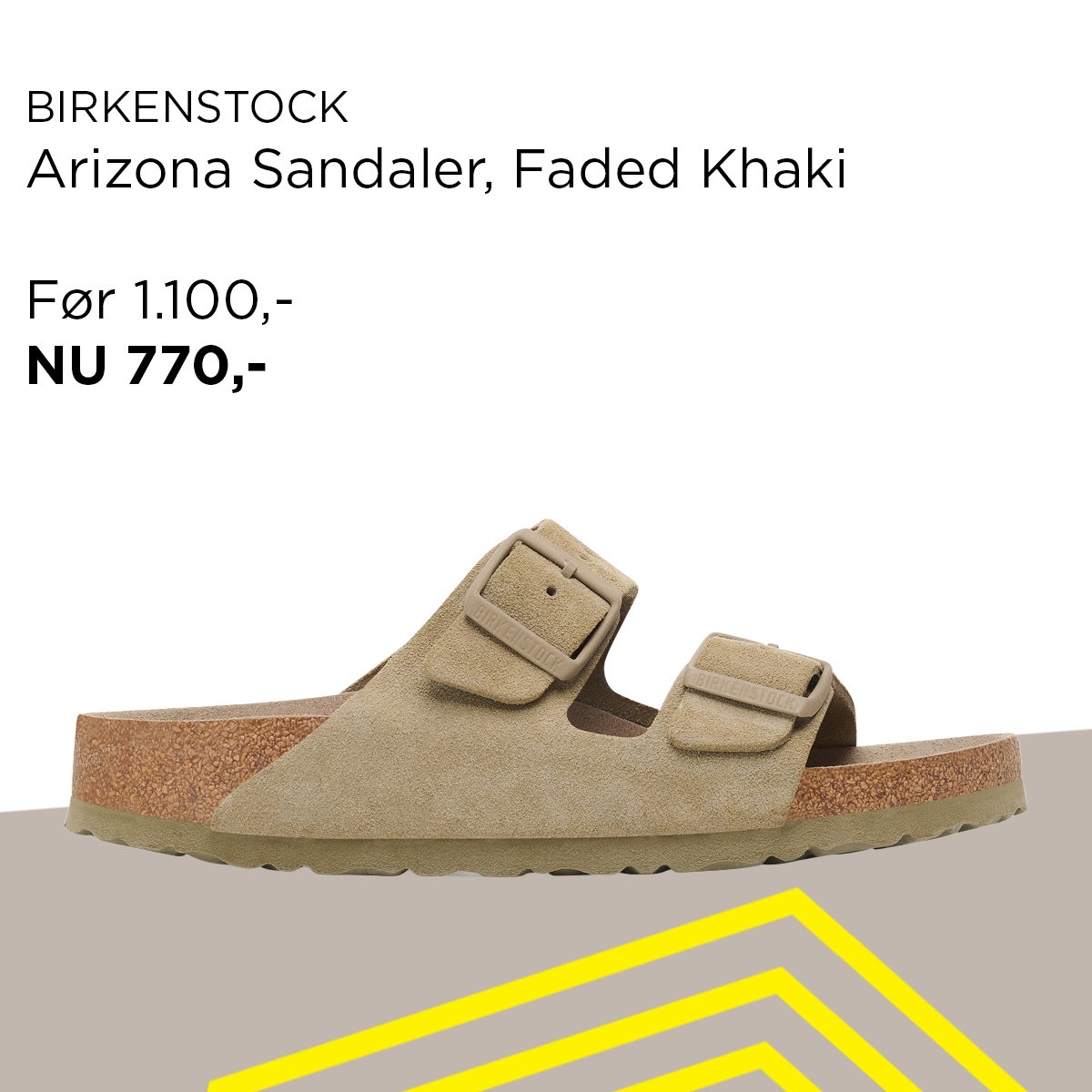 Arizona Sandaler, Faded Khaki