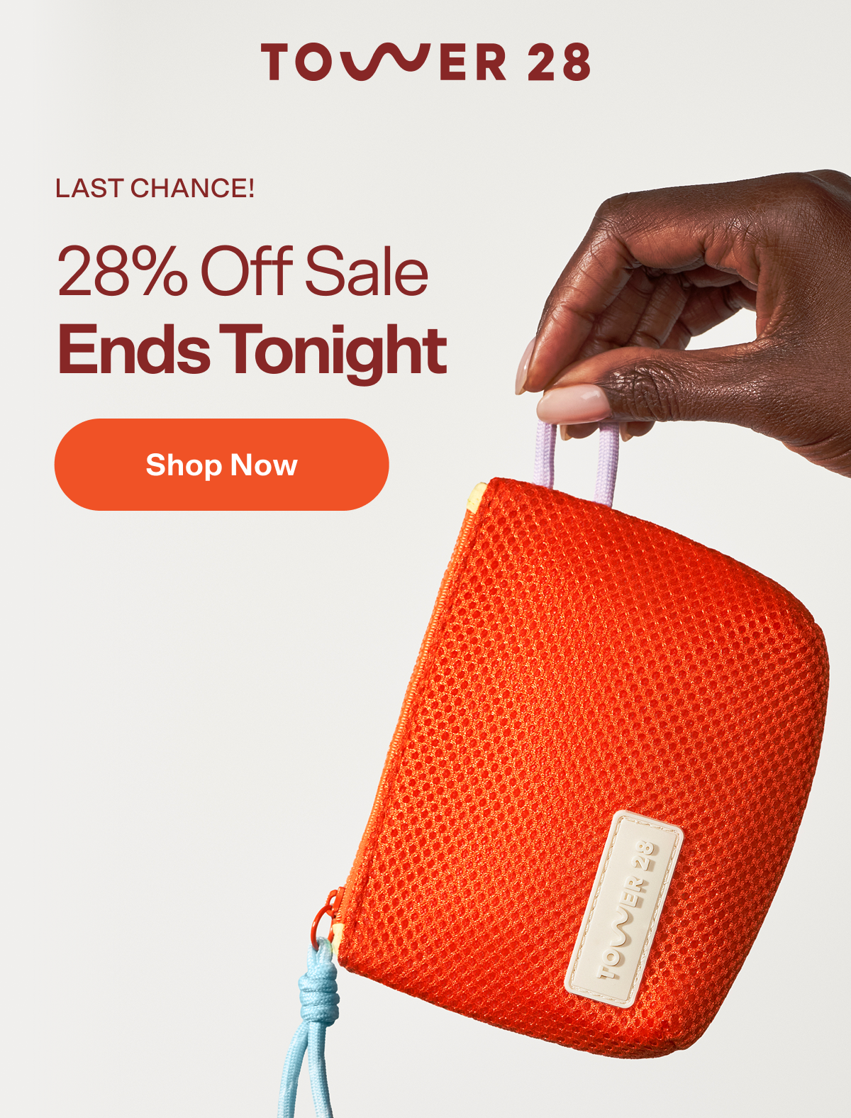 Last Chance! 28% off Sale ends tonight Shop Now