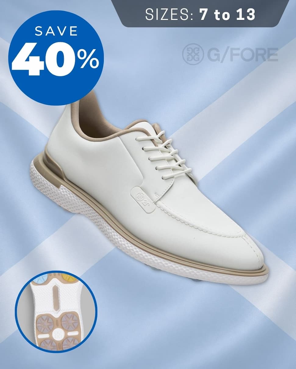 G/Fore Mens Gallivan2R Split Toe Moulded Spikes Waterproof Golf Shoes