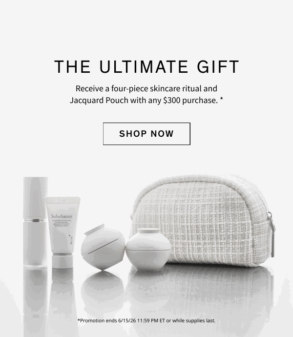 The Ultimate S with $300+ Orders. Plus, an exclusive Jacquard Pouch