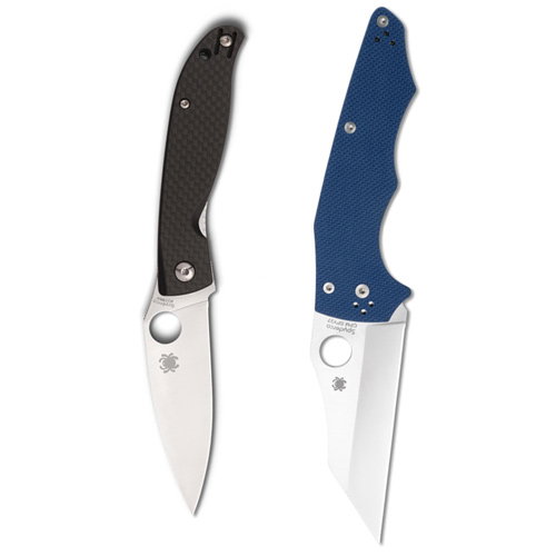 Spyderco YoJumbo and Mantra 4
