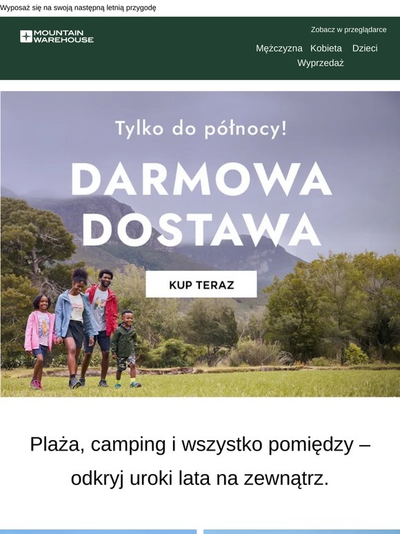Ostatnie godziny darmowej dostawy!