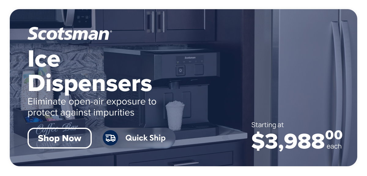 Scotsman Quick Ship Commercial Ice Dispensers