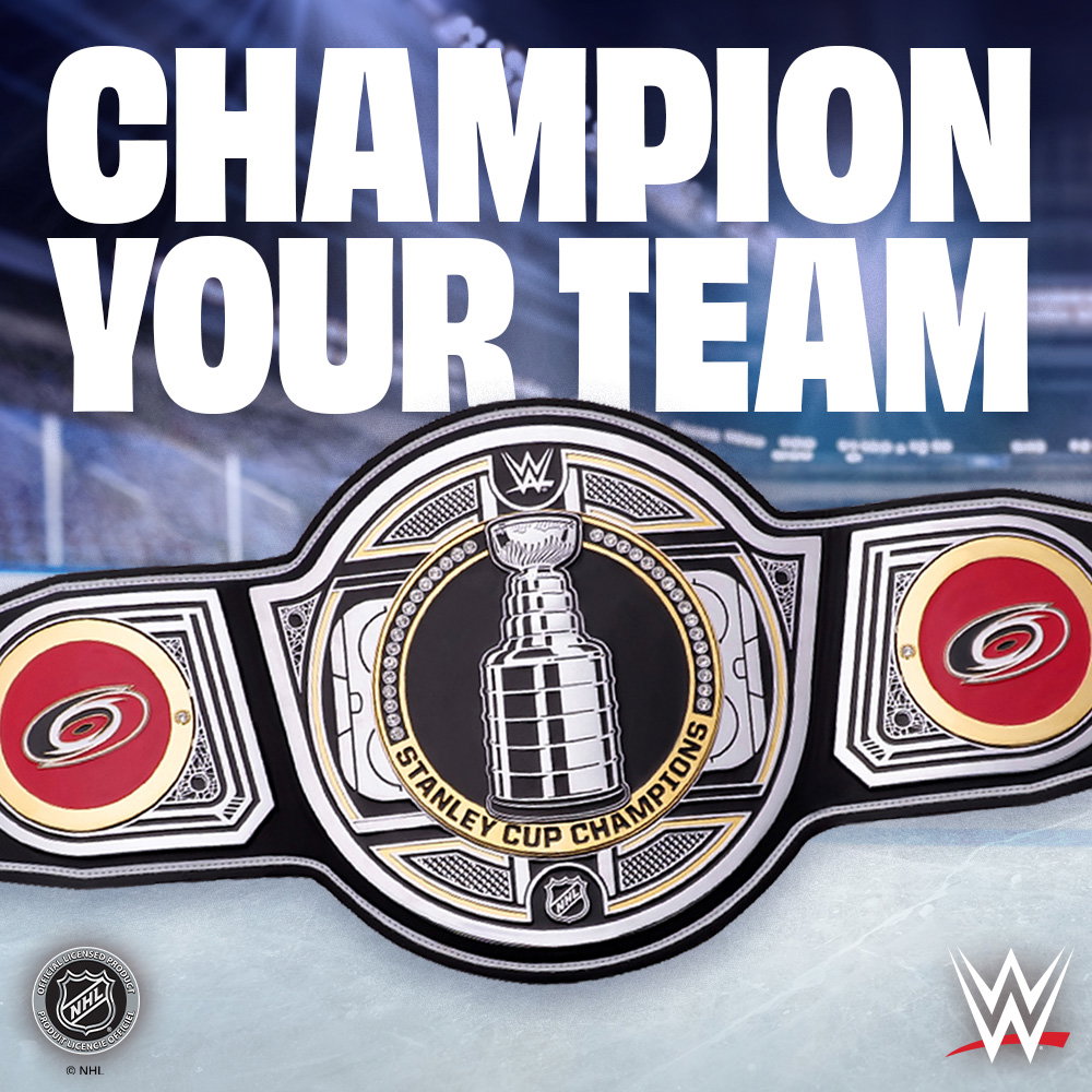 WWE x NHL Stanley Cup Legacy Title Belts