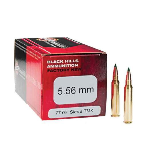 Image of Black Hills 5.56 77 Gr TMK Ammunition