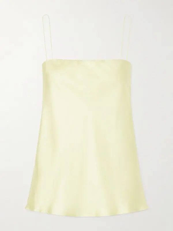 silk-twill camisole