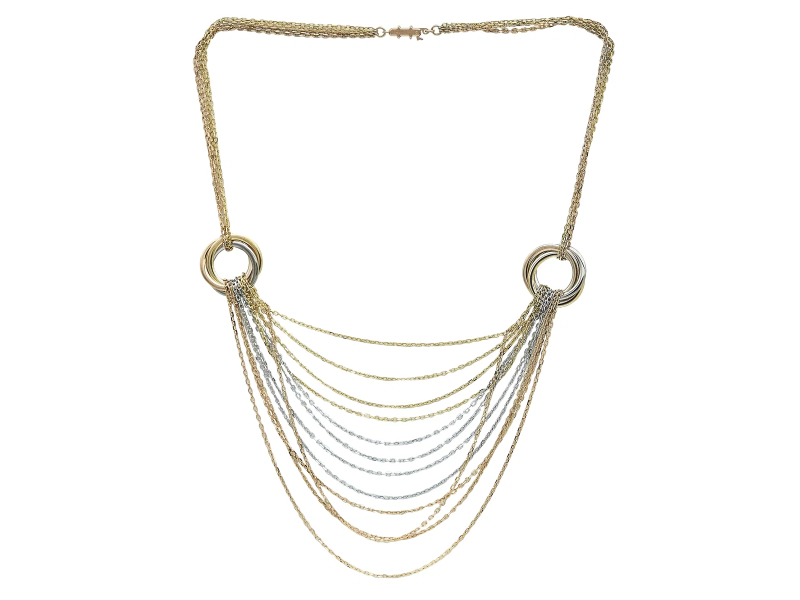 Image of Cartier Trinity Draperie Necklace