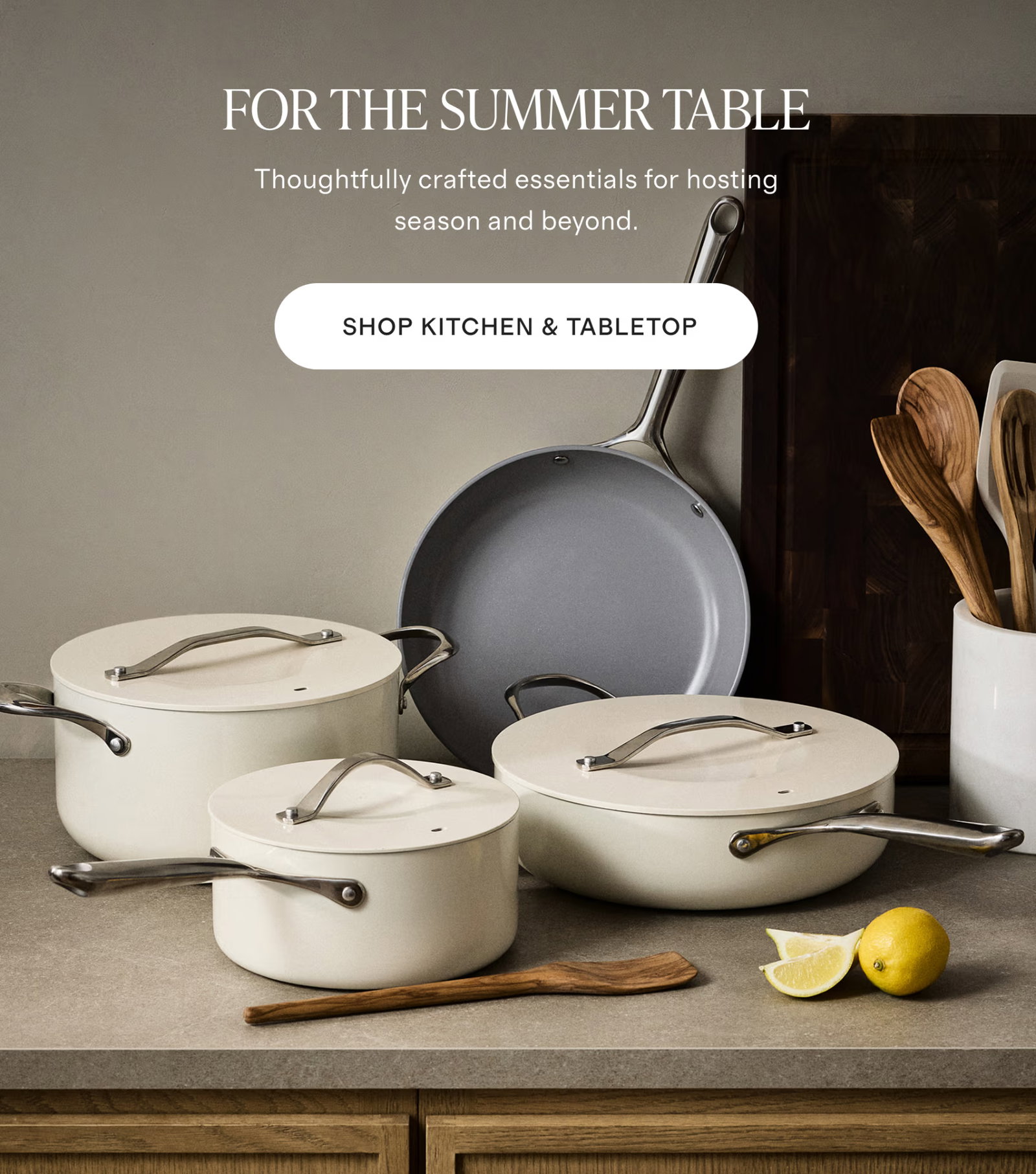 FOR THE SUMMER TABLE