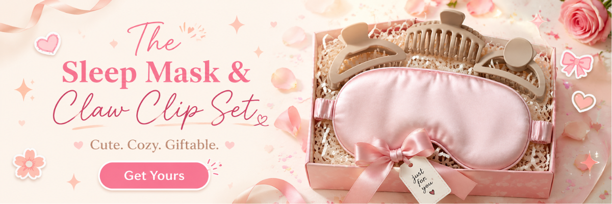 Free Sleep Mask & Claw Clip Set at PINCHme