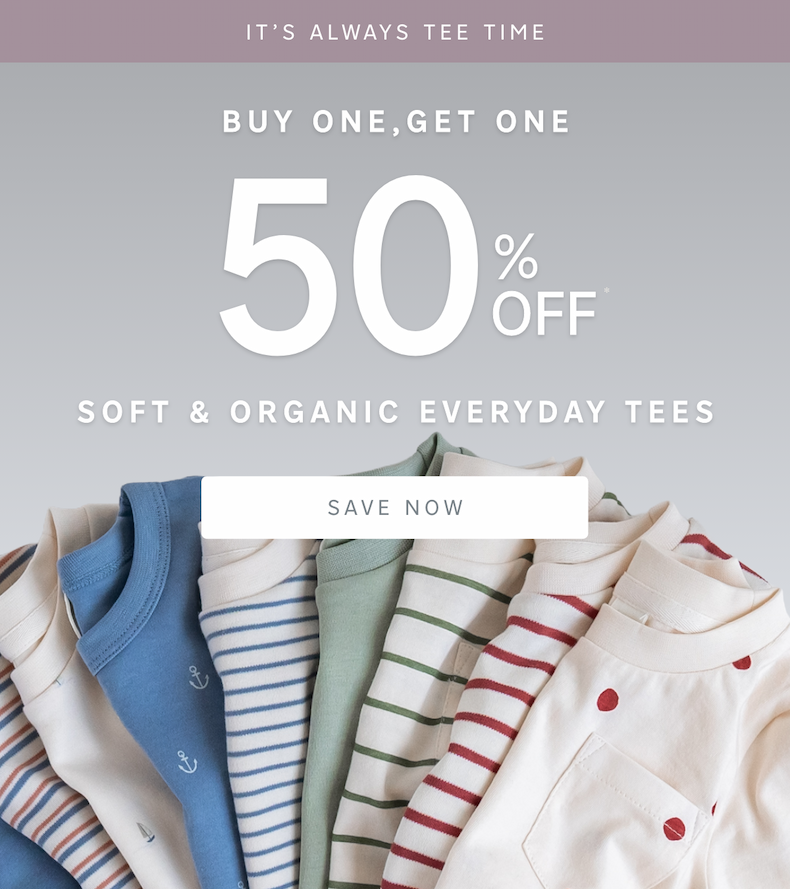 Shop the BOGO 50% Off Sale