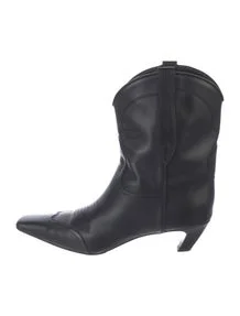 Leather Western Boots