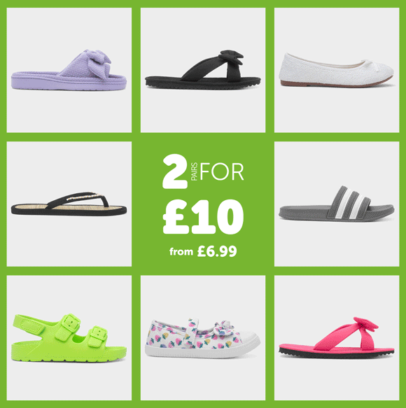 2 pairs for £10