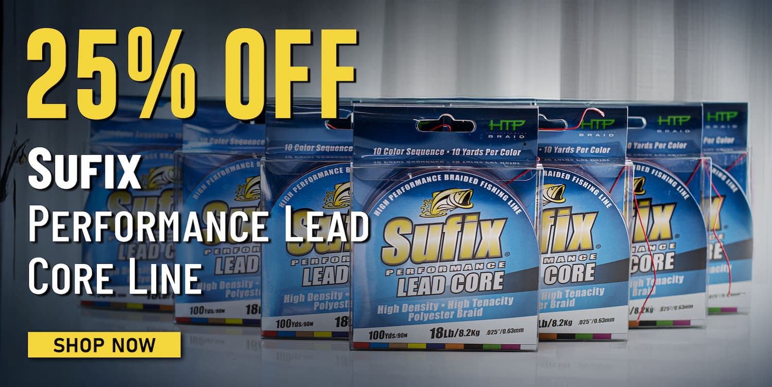 25% Off Sufix Performance Lead Core Line Shop Now