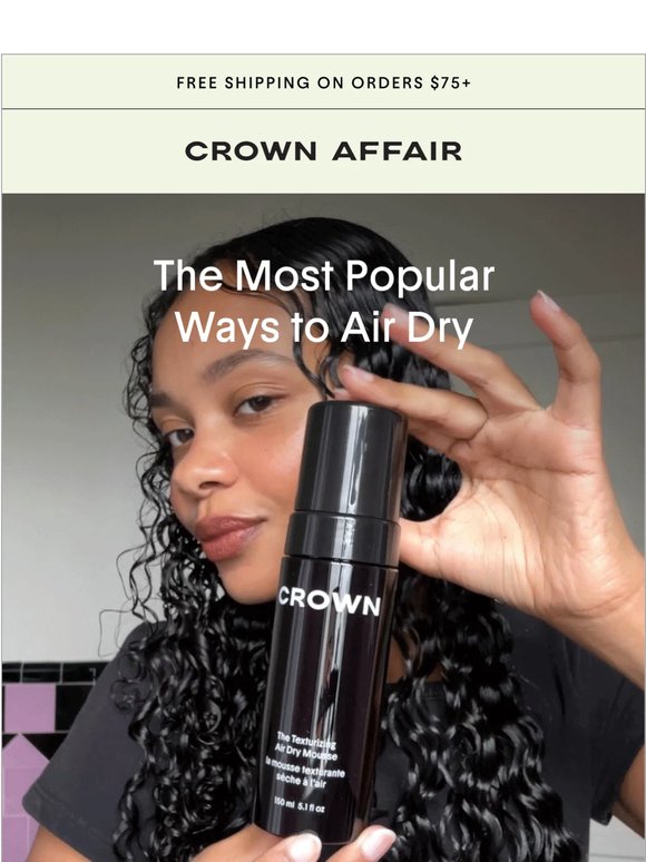 The No.1 Bestselling Air-Dry Ritual is…