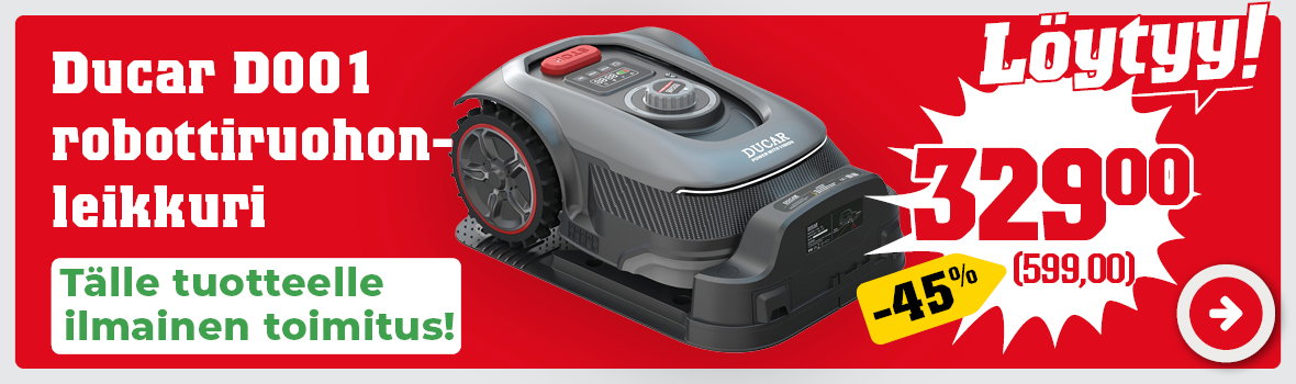 Ducar D001 robottiruohonleikkuri