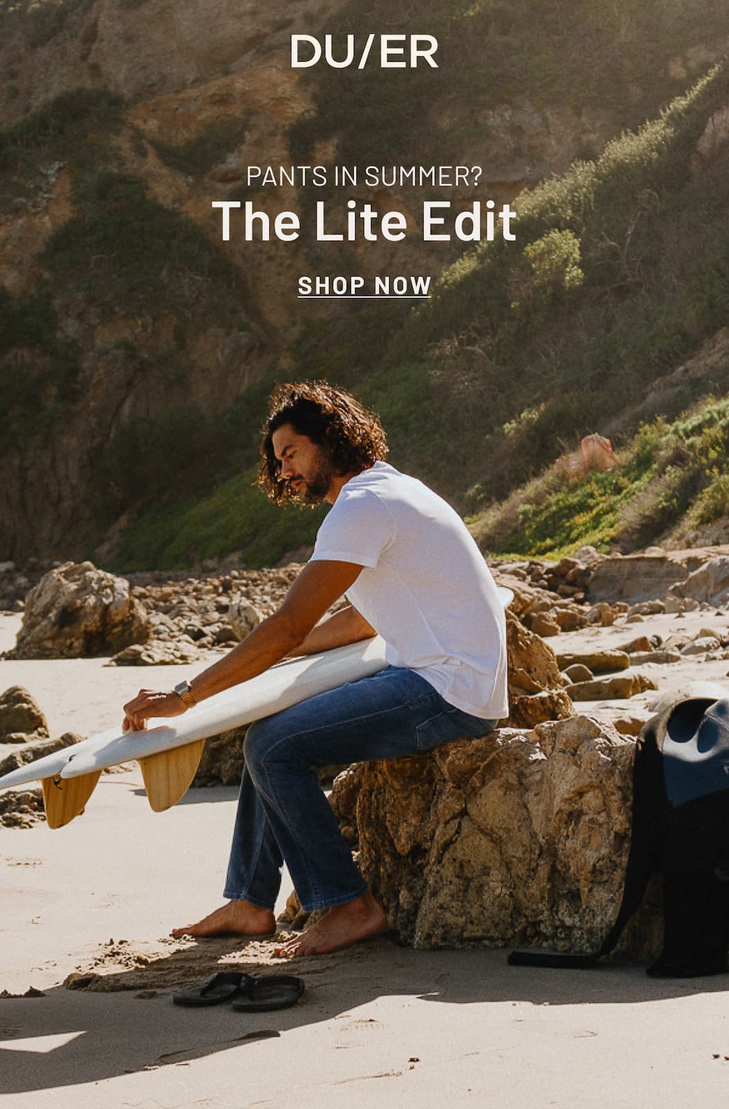 DUER | Pants in summer? The Lite Edit