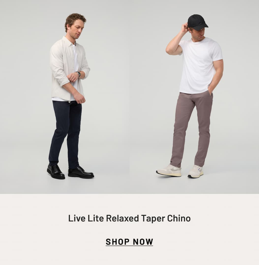 Live Lite Relaxed Taper Chino