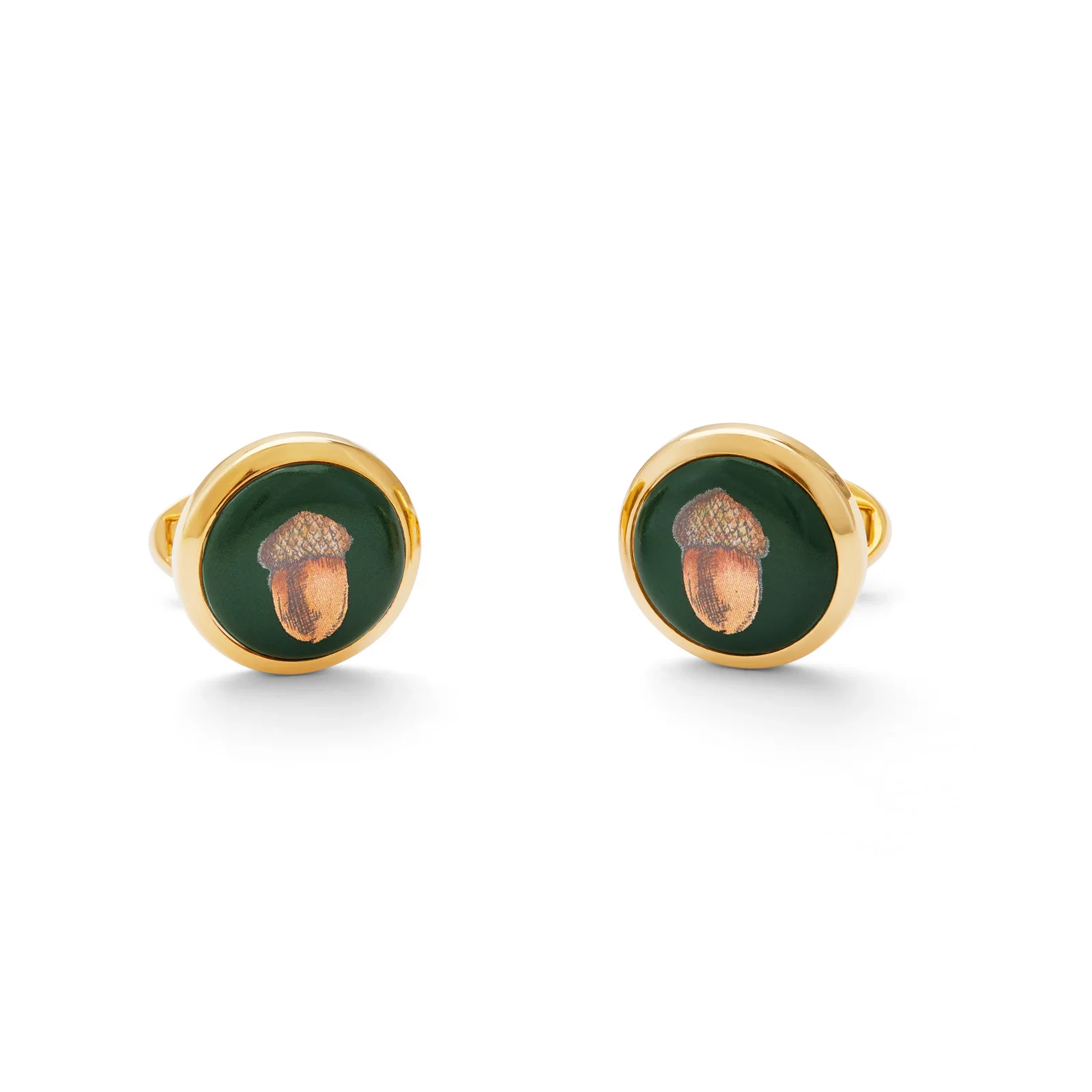 Image of Woodland Wildlife Acorn Cufflinks