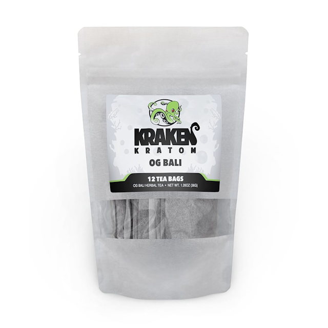 Kraken Kratom Tea Bags (12 count)